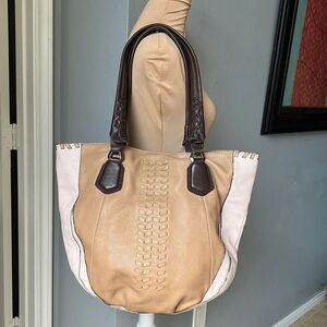 orYANY Lyssie Color Block Tote Bag